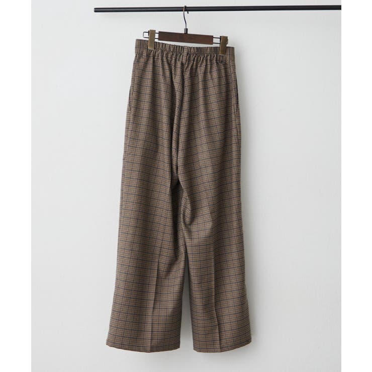 【セットアップ対応】ラメチェックタックパンツ | RMAF　NICE CLAUP / OLIVE des OLIVE | 詳細画像18 