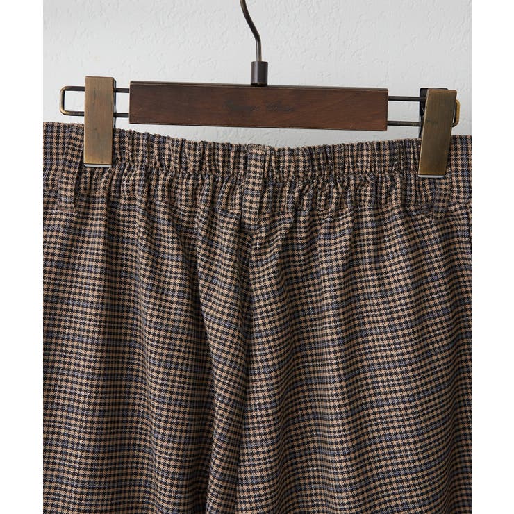 【セットアップ対応】ラメチェックタックパンツ | RMAF　NICE CLAUP / OLIVE des OLIVE | 詳細画像22 