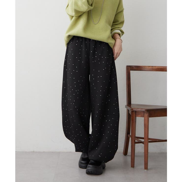 キラキラダンボールカーブパンツ | RMAF　NICE CLAUP / OLIVE des OLIVE | 詳細画像14 