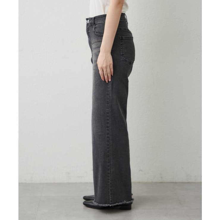 【M/Lサイズ展開】大人ストレッチデニムワイドパンツ | RMAF　NICE CLAUP / OLIVE des OLIVE | 詳細画像30 