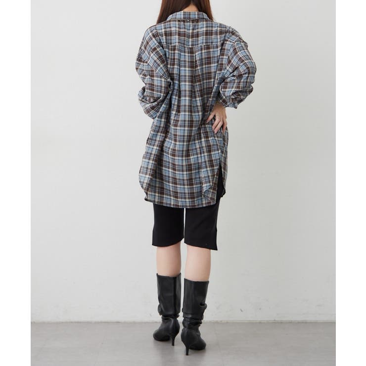 【3WAY】チェックシャツ | RMAF　NICE CLAUP / OLIVE des OLIVE | 詳細画像7 