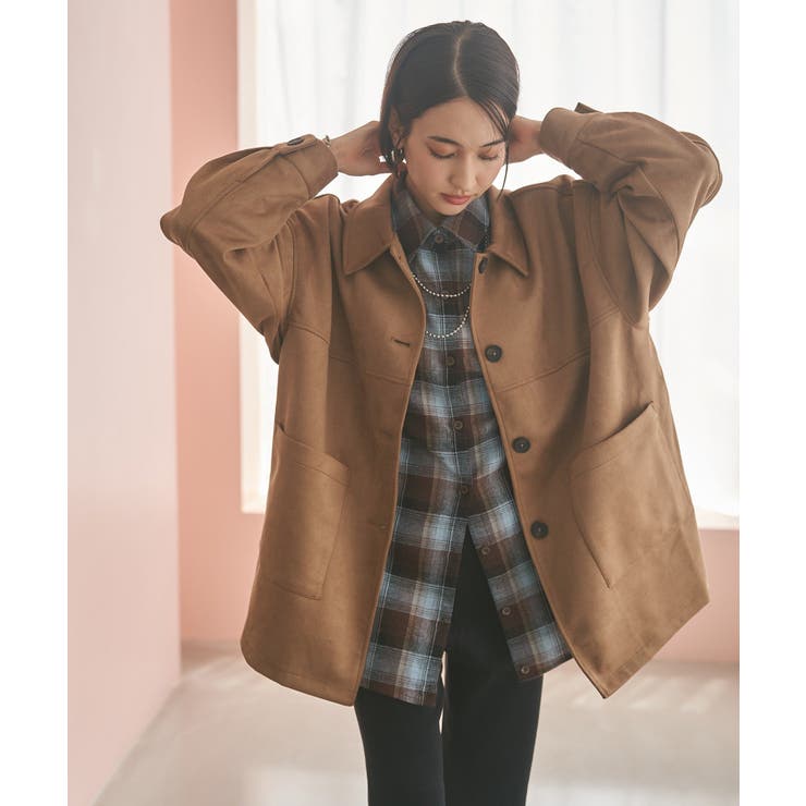 【2WAY】BIGチェックシャツ | RMAF　NICE CLAUP / OLIVE des OLIVE | 詳細画像22 