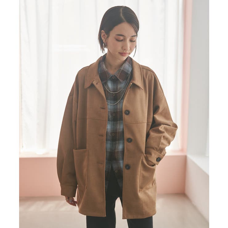 【2WAY】BIGチェックシャツ | RMAF　NICE CLAUP / OLIVE des OLIVE | 詳細画像23 