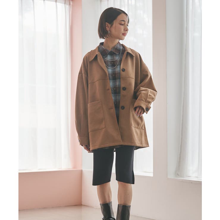 【2WAY】BIGチェックシャツ | RMAF　NICE CLAUP / OLIVE des OLIVE | 詳細画像26 