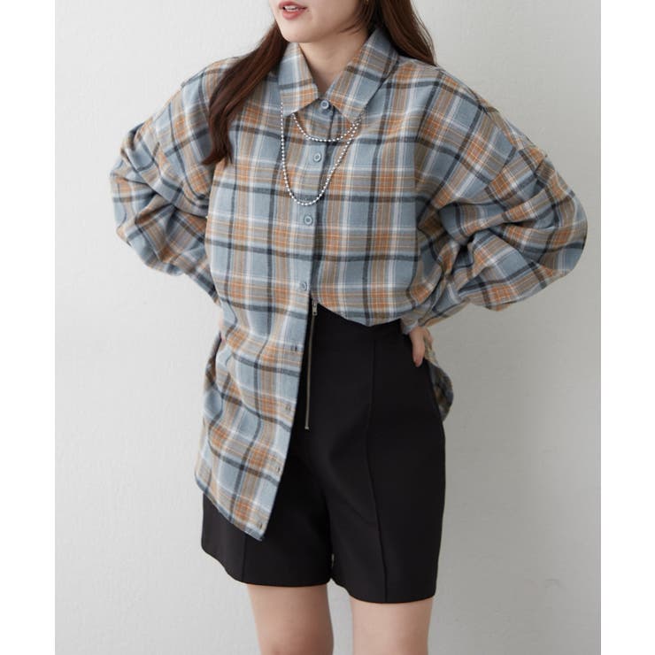 【2WAY】BIGチェックシャツ | RMAF　NICE CLAUP / OLIVE des OLIVE | 詳細画像28 