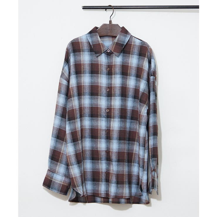 【2WAY】BIGチェックシャツ | RMAF　NICE CLAUP / OLIVE des OLIVE | 詳細画像29 