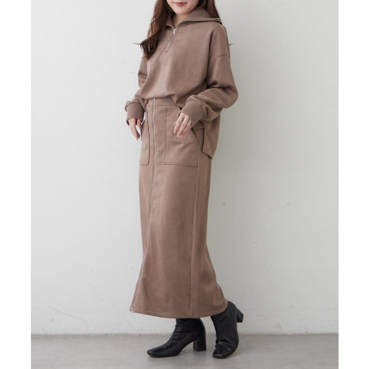 【セットアップ対応】ハーフジッププルオーバー | RMAF　NICE CLAUP / OLIVE des OLIVE | 詳細画像19 