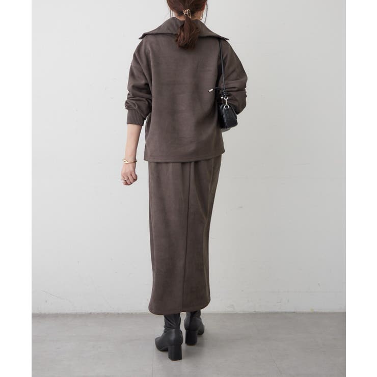 【セットアップ対応】ハーフジッププルオーバー | RMAF　NICE CLAUP / OLIVE des OLIVE | 詳細画像5 