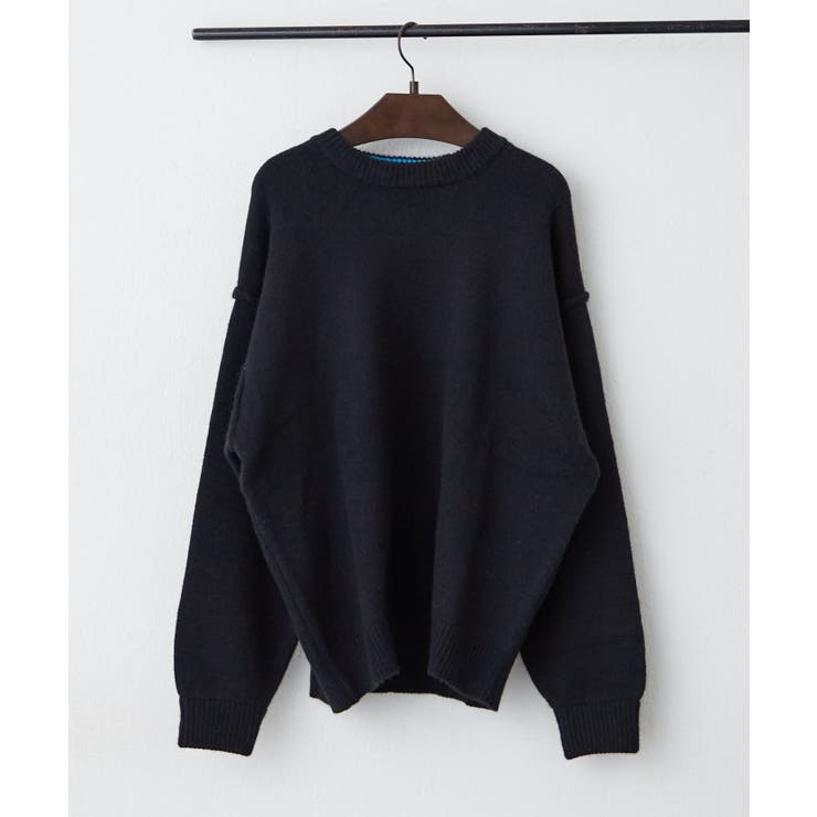 【5色展開】配色使いニットプルオーバー | RMAF　NICE CLAUP / OLIVE des OLIVE | 詳細画像39 