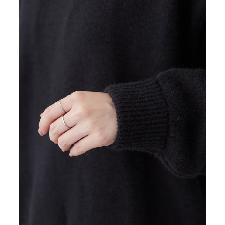 【5色展開】配色使いニットプルオーバー | RMAF　NICE CLAUP / OLIVE des OLIVE | 詳細画像44 