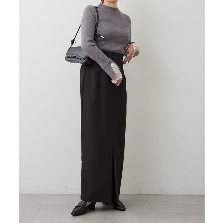 【6色展開】上品見えが叶う、袖口レースリブニット | RMAF　NICE CLAUP / OLIVE des OLIVE | 詳細画像29 