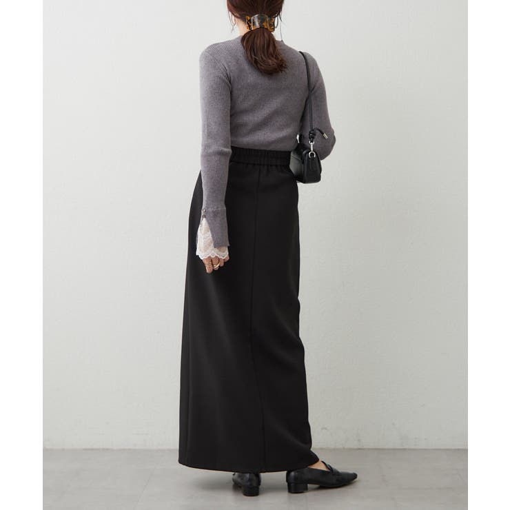 【6色展開】上品見えが叶う、袖口レースリブニット | RMAF　NICE CLAUP / OLIVE des OLIVE | 詳細画像30 