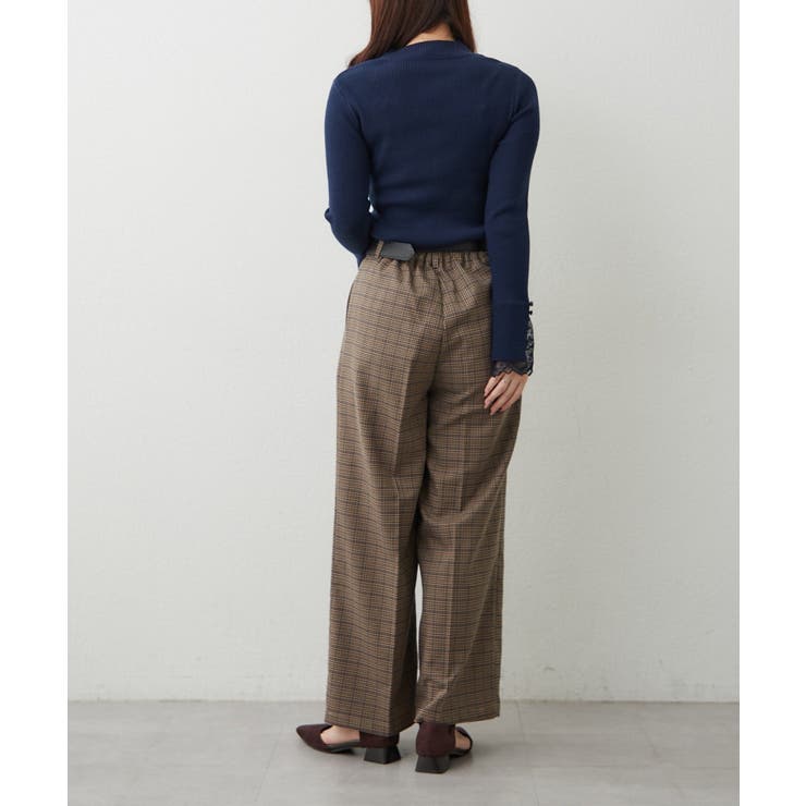 【6色展開】上品見えが叶う、袖口レースリブニット | RMAF　NICE CLAUP / OLIVE des OLIVE | 詳細画像6 