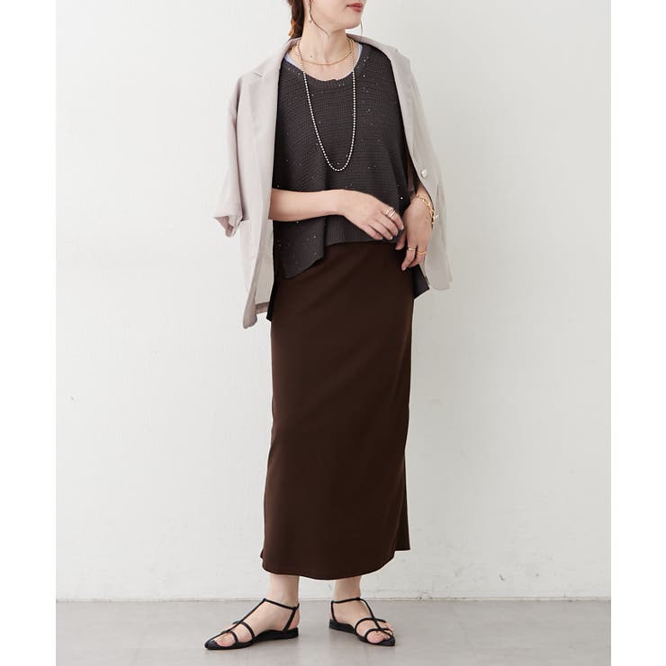 スパンコールラメベスト | RMAF　NICE CLAUP / OLIVE des OLIVE | 詳細画像17 