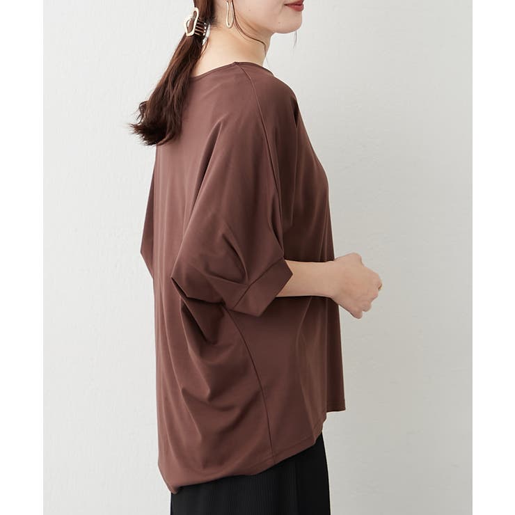 【接触冷感】コインチャーム付ネックレス刺繍Tシャツ | RMAF　NICE CLAUP / OLIVE des OLIVE | 詳細画像8 
