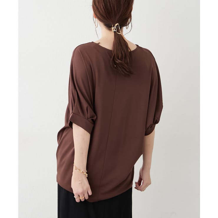 【接触冷感】コインチャーム付ネックレス刺繍Tシャツ | RMAF　NICE CLAUP / OLIVE des OLIVE | 詳細画像9 