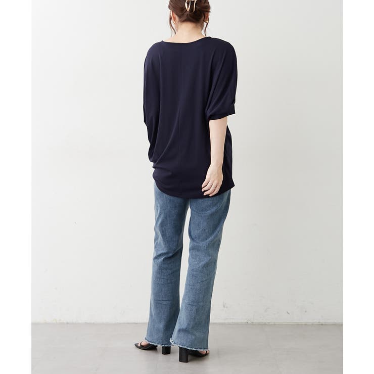 【接触冷感】コインチャーム付ネックレス刺繍Tシャツ | RMAF　NICE CLAUP / OLIVE des OLIVE | 詳細画像22 