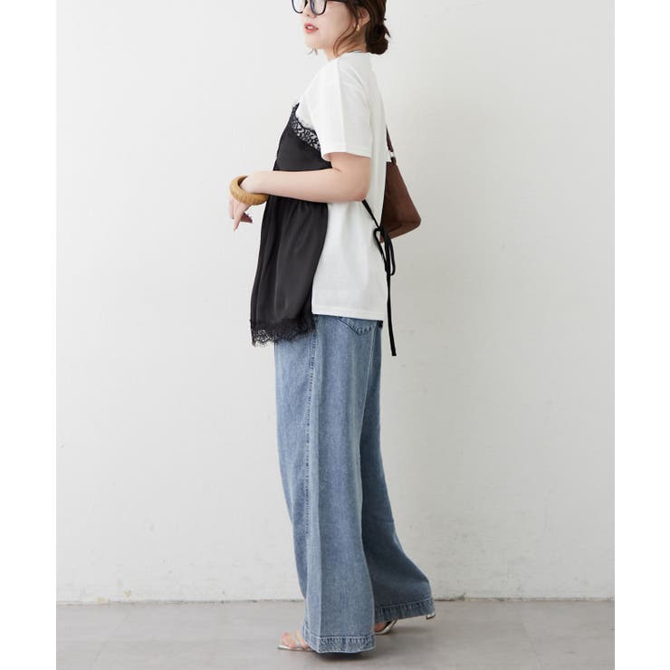 サテンドッキングキャミTシャツ | RMAF　NICE CLAUP / OLIVE des OLIVE | 詳細画像25 