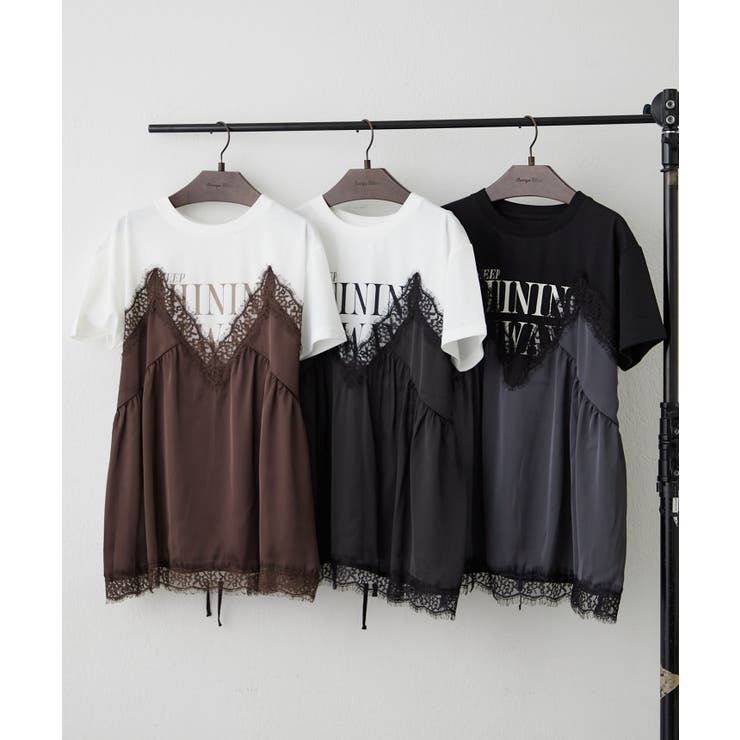 サテンドッキングキャミTシャツ | RMAF　NICE CLAUP / OLIVE des OLIVE | 詳細画像27 