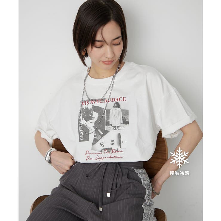 【接触冷感】アソート転写Tシャツ | RMAF　NICE CLAUP / OLIVE des OLIVE | 詳細画像1 