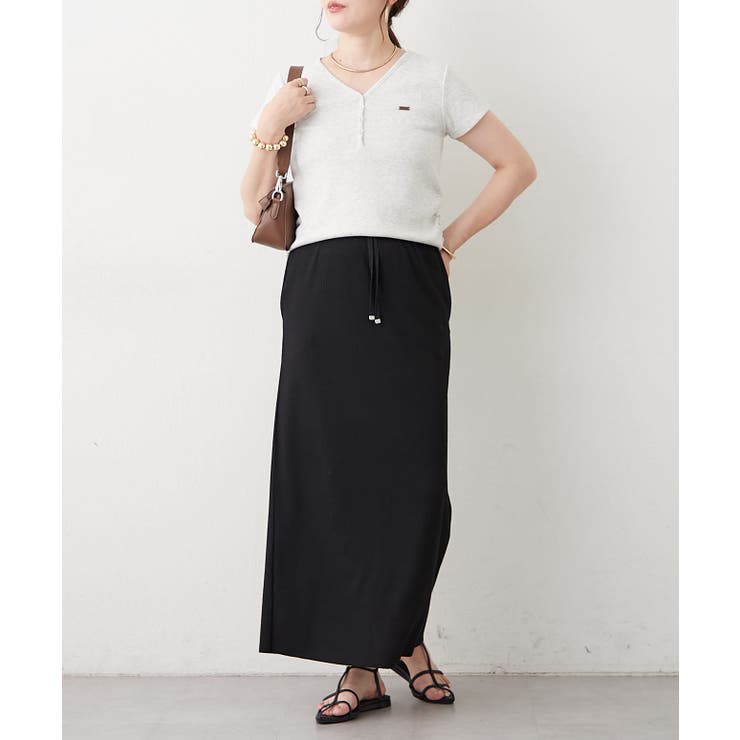 ヘンリーVネックプルオーバー | RMAF　NICE CLAUP / OLIVE des OLIVE | 詳細画像14 