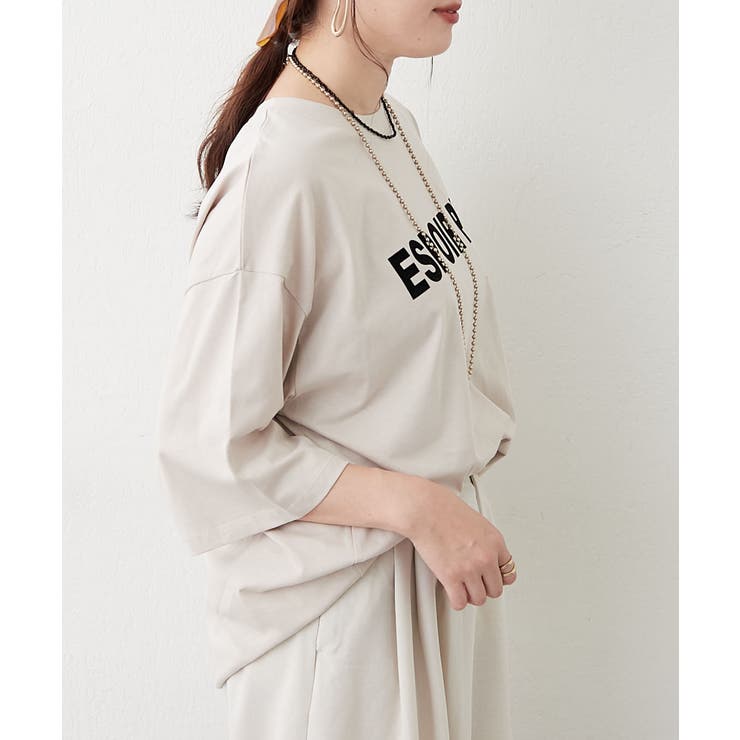 アソートロゴビッグTシャツ | RMAF　NICE CLAUP / OLIVE des OLIVE | 詳細画像5 
