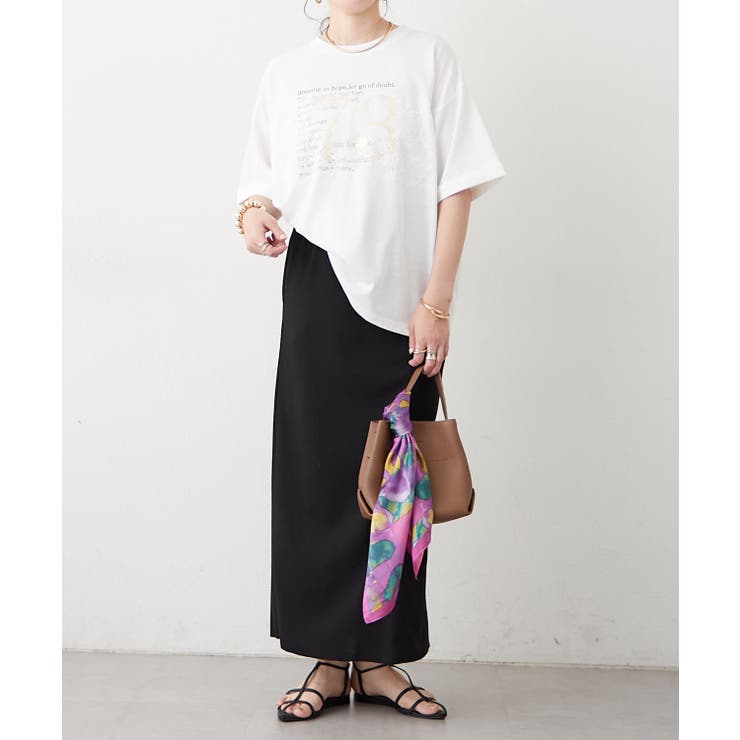フロントレースロゴTシャツ | RMAF　NICE CLAUP / OLIVE des OLIVE | 詳細画像16 
