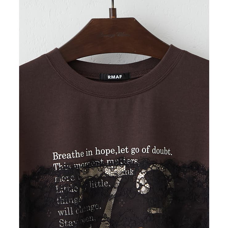 フロントレースロゴTシャツ | RMAF　NICE CLAUP / OLIVE des OLIVE | 詳細画像31 
