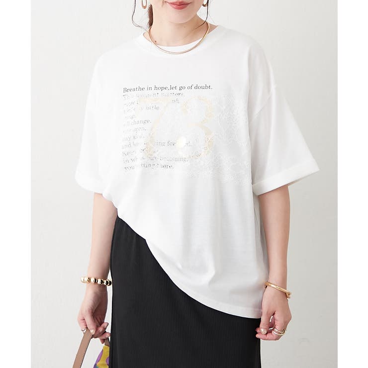 オフ | フロントレースロゴTシャツ | RMAF　NICE CLAUP / OLIVE des OLIVE