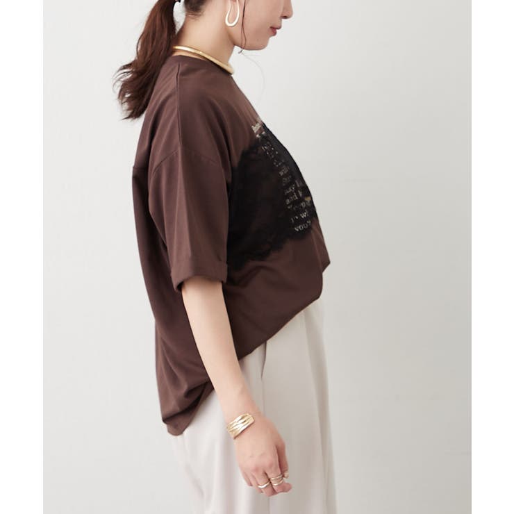 フロントレースロゴTシャツ | RMAF　NICE CLAUP / OLIVE des OLIVE | 詳細画像20 