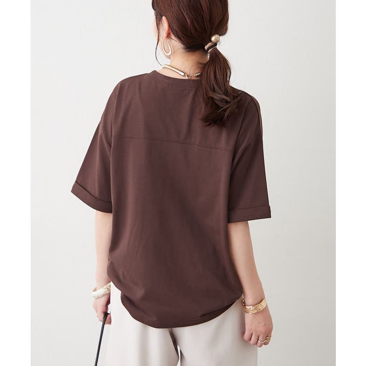 フロントレースロゴTシャツ | RMAF　NICE CLAUP / OLIVE des OLIVE | 詳細画像21 