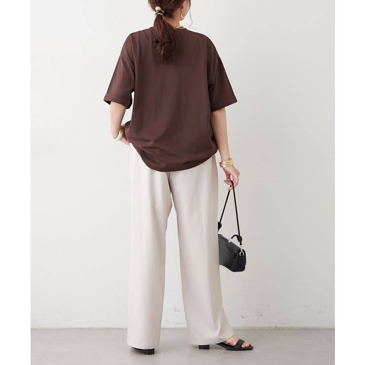 フロントレースロゴTシャツ | RMAF　NICE CLAUP / OLIVE des OLIVE | 詳細画像25 