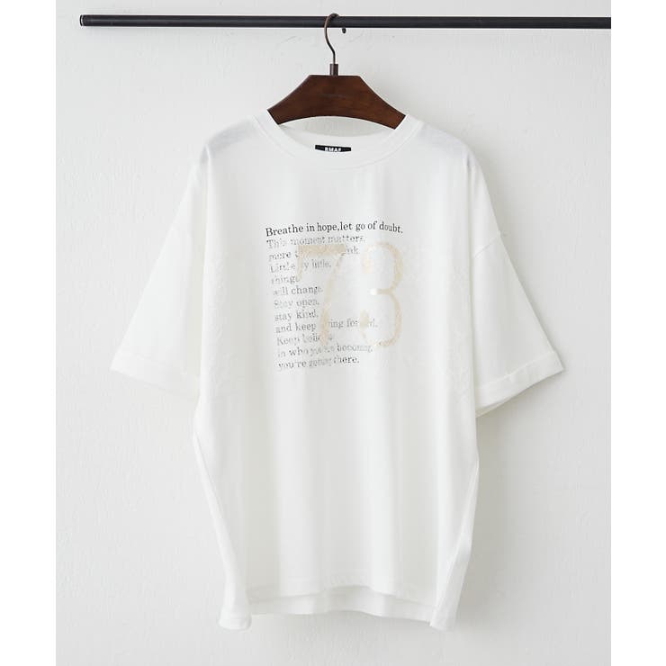 フロントレースロゴTシャツ | RMAF　NICE CLAUP / OLIVE des OLIVE | 詳細画像28 