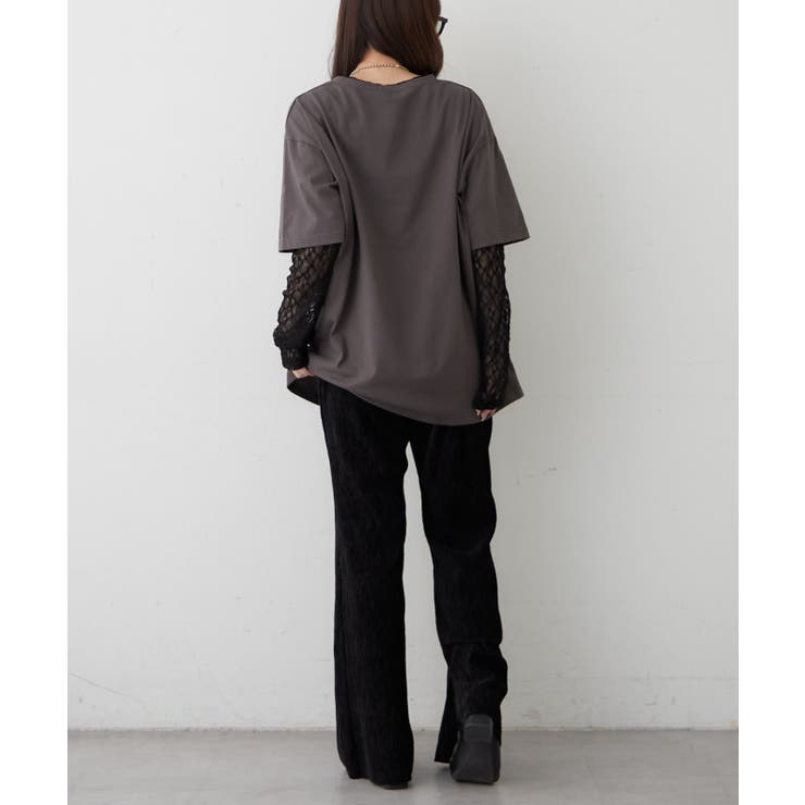 袖レース転写大人Tシャツ | RMAF　NICE CLAUP / OLIVE des OLIVE | 詳細画像16 