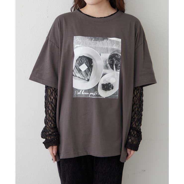 袖レース転写大人Tシャツ | RMAF　NICE CLAUP / OLIVE des OLIVE | 詳細画像17 