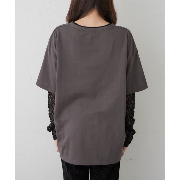 袖レース転写大人Tシャツ | RMAF　NICE CLAUP / OLIVE des OLIVE | 詳細画像19 