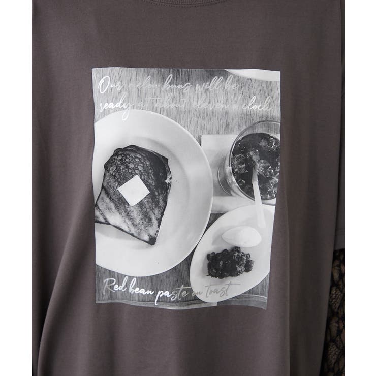 袖レース転写大人Tシャツ | RMAF　NICE CLAUP / OLIVE des OLIVE | 詳細画像22 