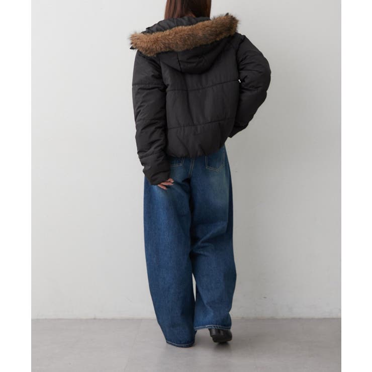 フェイクファー付中綿ブルゾン | RMAF　NICE CLAUP / OLIVE des OLIVE | 詳細画像10 