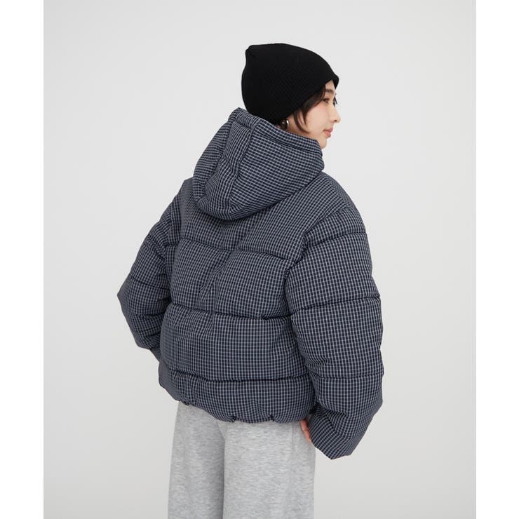 チェック中綿ブルゾン[品番：OLOW0019592]｜RMAF NICE CLAUP / OLIVE