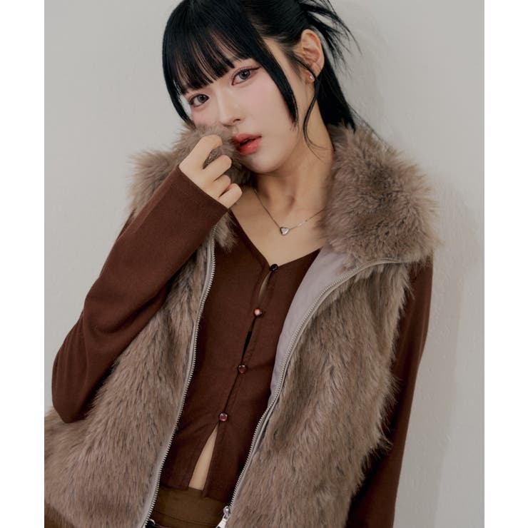 ミックスファージップベスト | RMAF　NICE CLAUP / OLIVE des OLIVE | 詳細画像31 