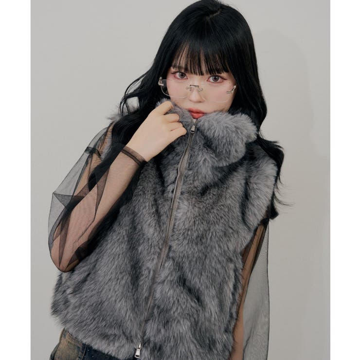 ミックスファージップベスト | RMAF　NICE CLAUP / OLIVE des OLIVE | 詳細画像4 