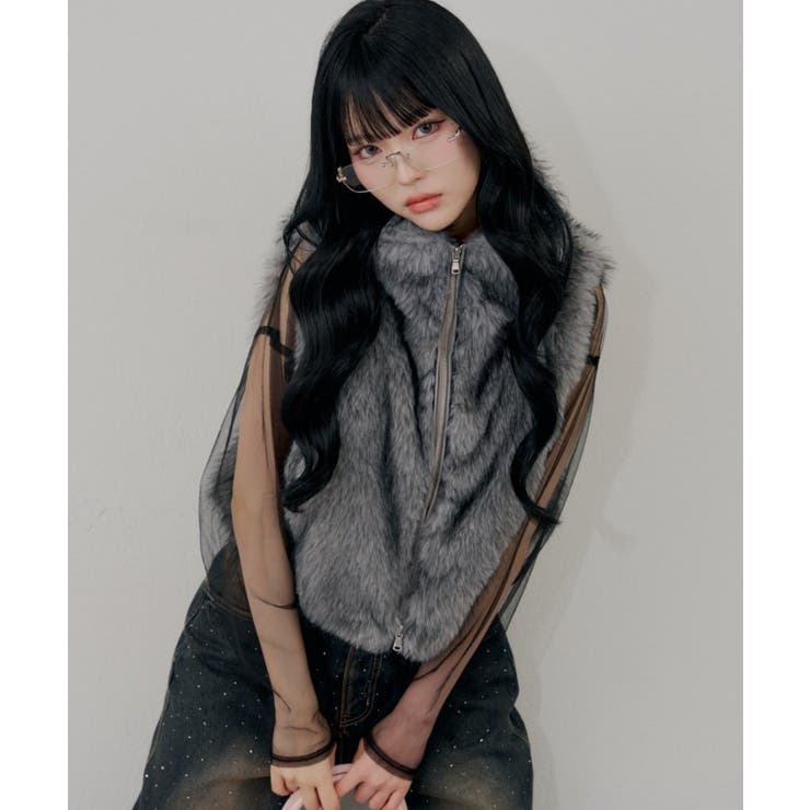 ミックスファージップベスト | RMAF　NICE CLAUP / OLIVE des OLIVE | 詳細画像6 