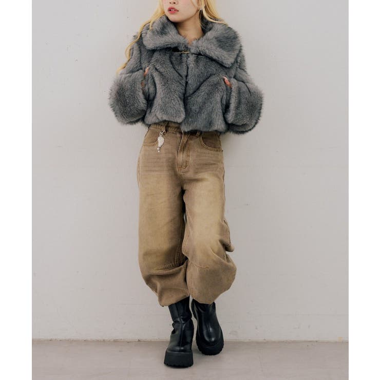 ミックスファービット付ブルゾン | RMAF　NICE CLAUP / OLIVE des OLIVE | 詳細画像23 