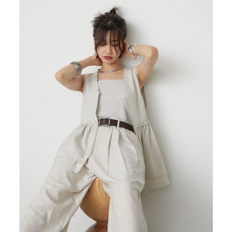 【セットアップ対応】ジップベスト | RMAF　NICE CLAUP / OLIVE des OLIVE | 詳細画像11 