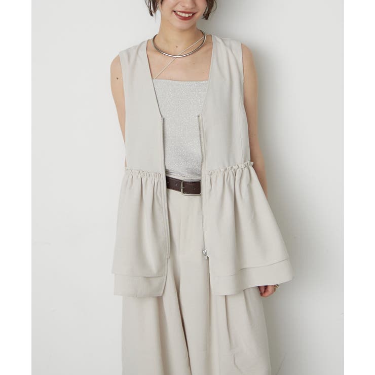 【セットアップ対応】ジップベスト | RMAF　NICE CLAUP / OLIVE des OLIVE | 詳細画像14 