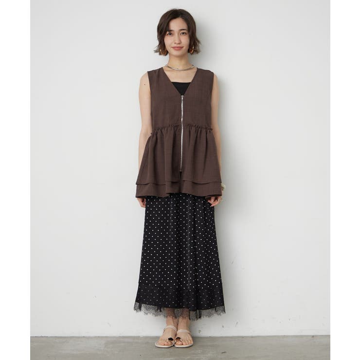 【セットアップ対応】ジップベスト | RMAF　NICE CLAUP / OLIVE des OLIVE | 詳細画像6 