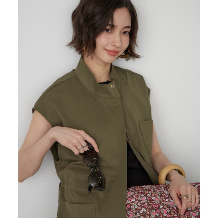 ミリタリーBIGベスト | RMAF　NICE CLAUP / OLIVE des OLIVE | 詳細画像2 