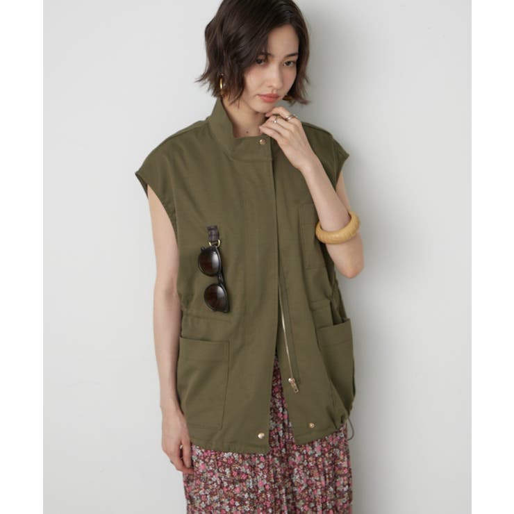 ミリタリーBIGベスト | RMAF　NICE CLAUP / OLIVE des OLIVE | 詳細画像5 