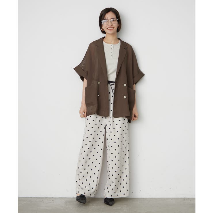 【夏も快適】メッシュダブルテーラージャケット | RMAF　NICE CLAUP / OLIVE des OLIVE | 詳細画像17 