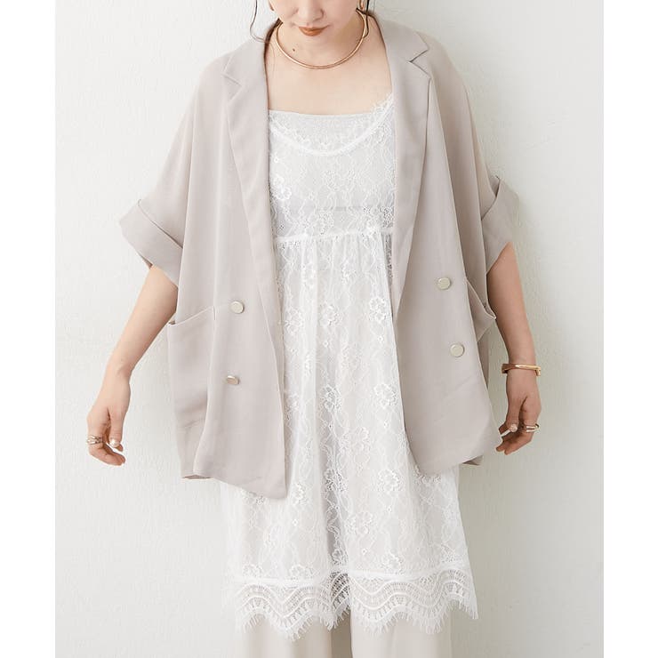 【夏も快適】メッシュダブルテーラージャケット | RMAF　NICE CLAUP / OLIVE des OLIVE | 詳細画像34 